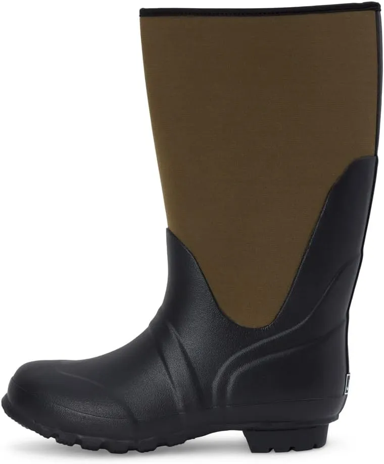 Jileon Wide Fit Rain Boots for Men & Women - up to 20 inch Calf - Warm Waterproof Flexible Neoprene - Wide in Foot and Calf