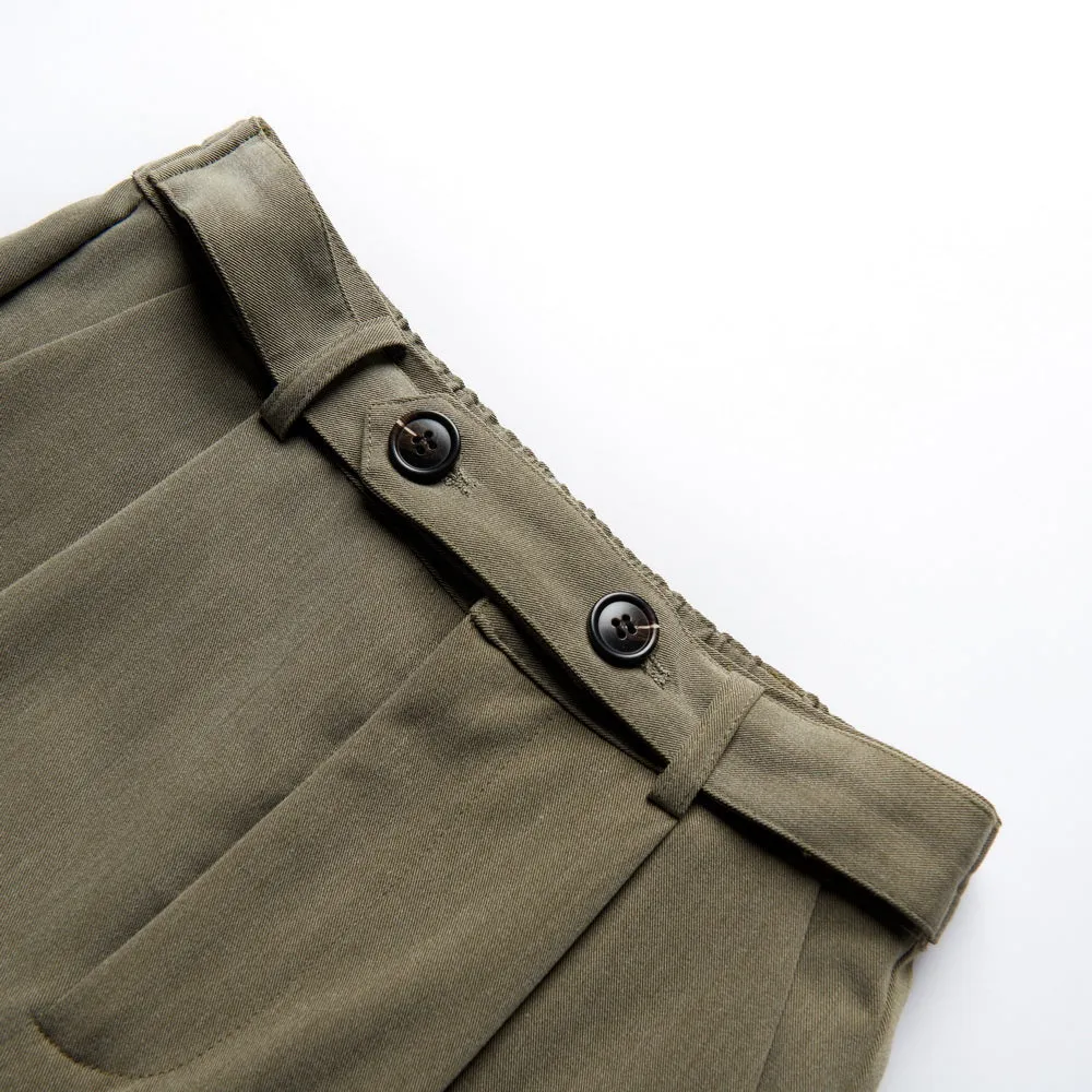 JUSTZZU Streetwear Ribbon Trousers