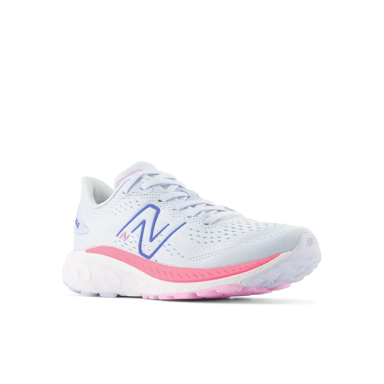 Kid’s Fresh Foam X 860 v13 (P - Moon Dust/Neon Pink)