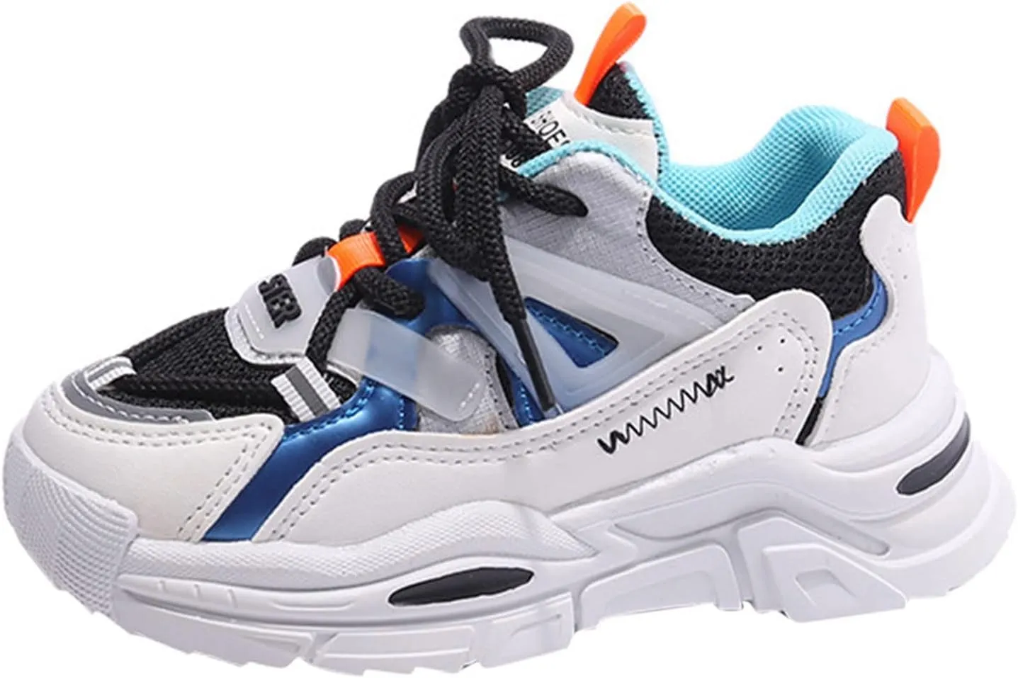 Kids Lace-Up Sneakers | Comfortable Running Shoes for Boys and Girls | Little Kid/Big Kid Mesh School Toddler Sneaker 9