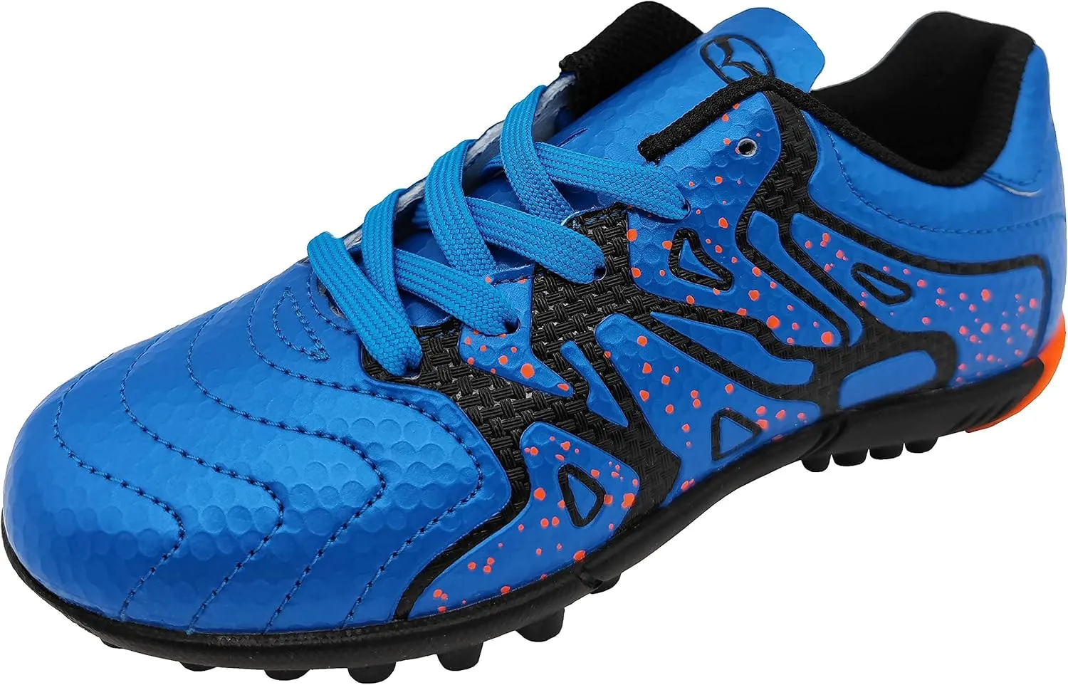 Kid's Soccer Turf Cleats Shoes Youth Lace-up Sports Football Trainers Casual Outdoor Firm Ground (Little Kid/Big Kid)