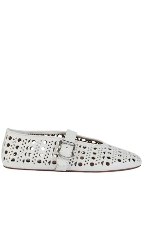 Leather Ballet Flats