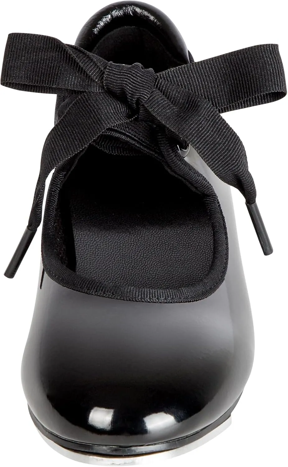 Linodes Economy Unisex-Child Lace Up Tap Shoe for Girls and Boys Tap Flat