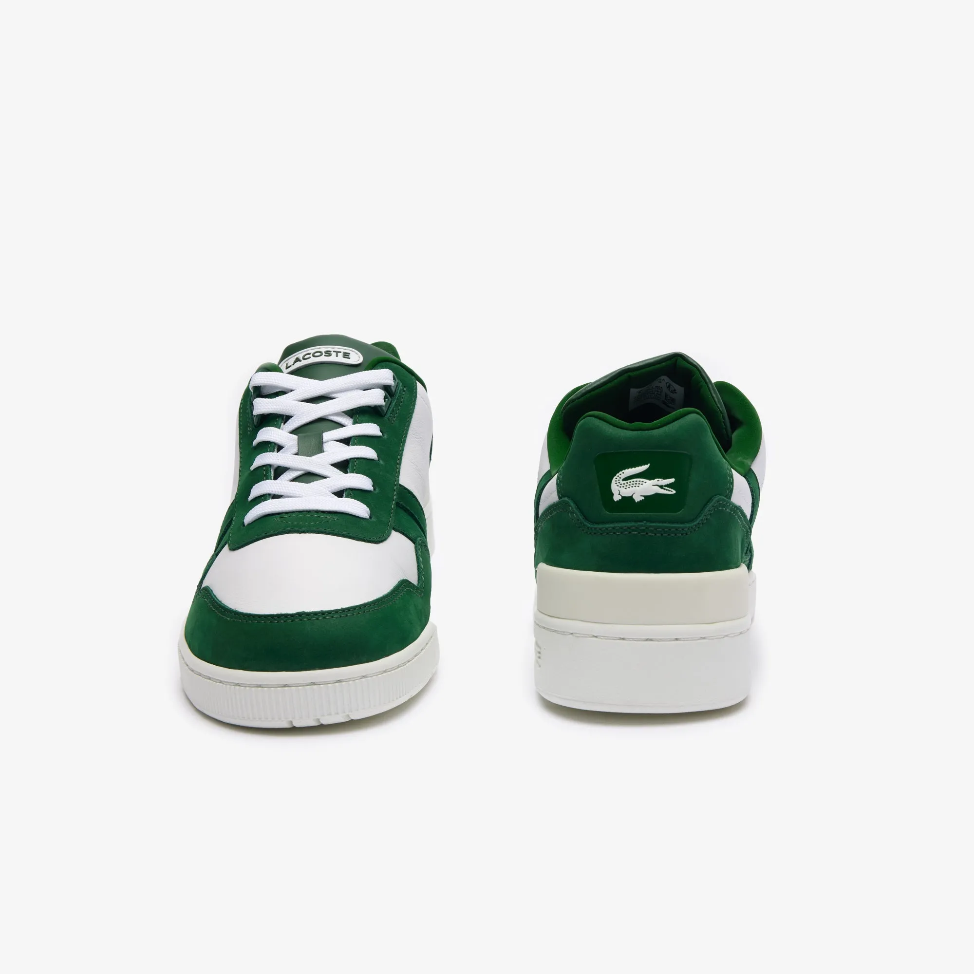 Men's T-Clip Contrasted Leather Trainers