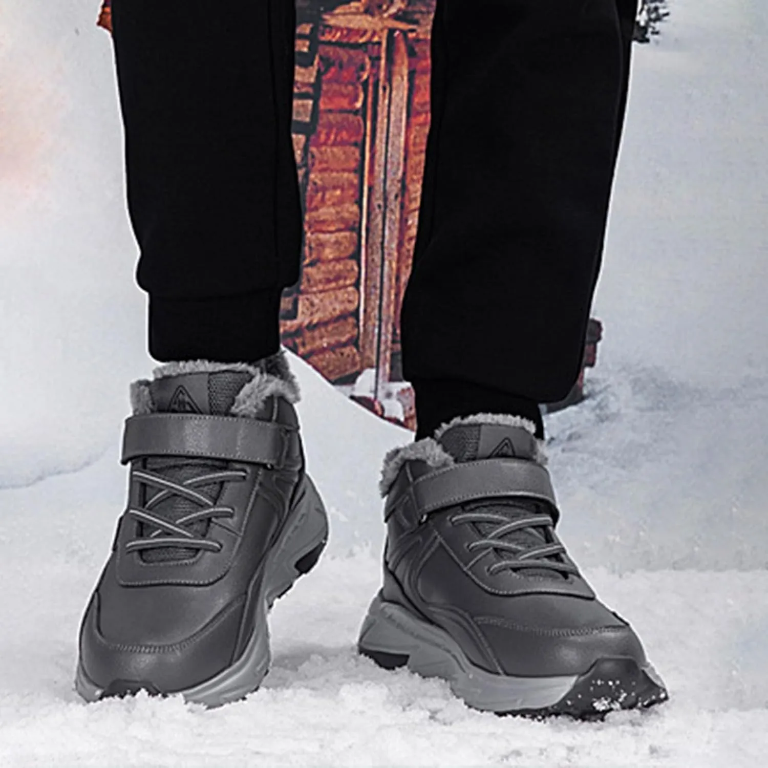 Mens Work Boots Wide Width Hiking Sneakers Shoes with Hook Loop Women's Working Shoes Slip On Waterproof Outdoor Shoes Lightweight Hike Grounded Footwear