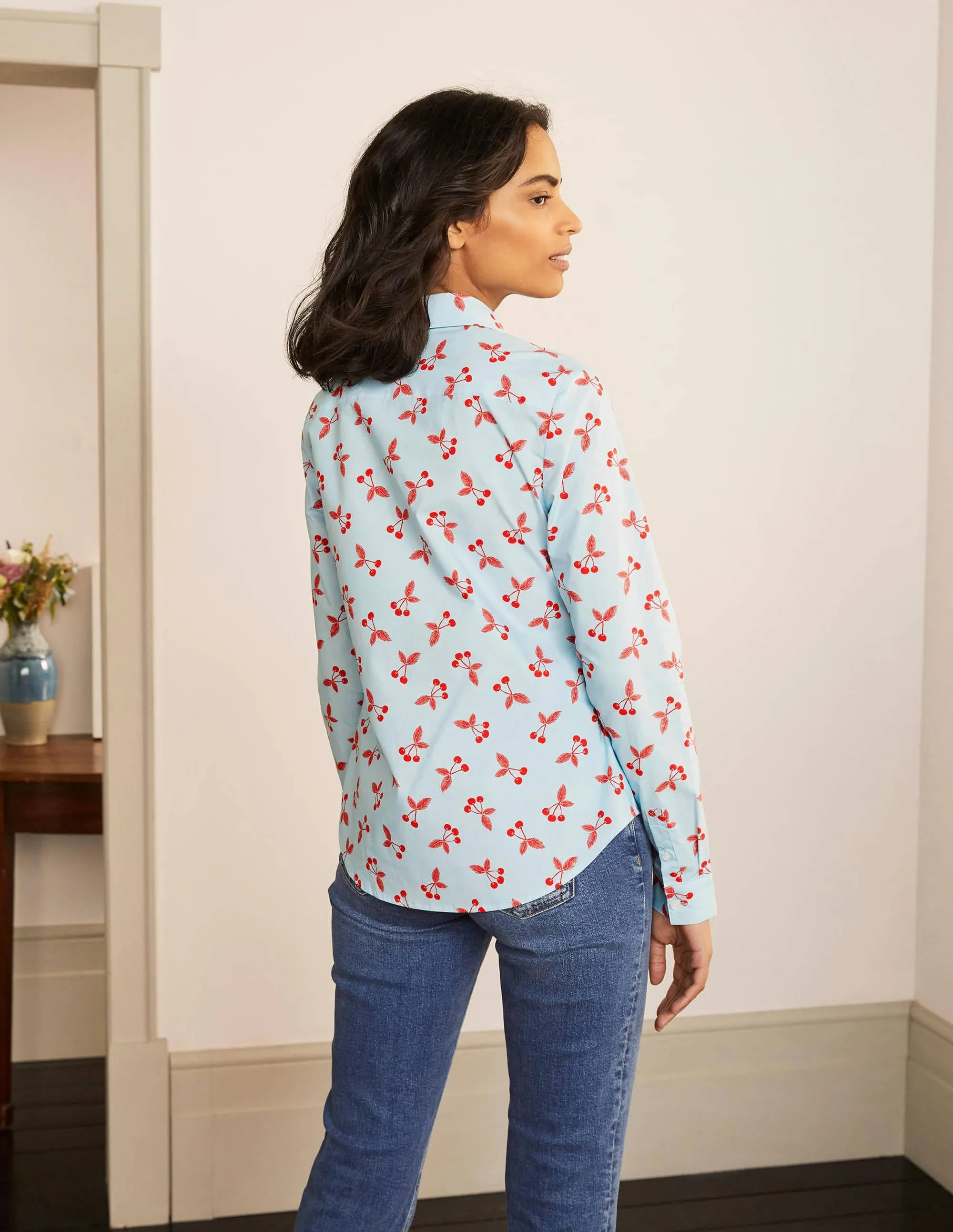 Modern Classic Shirt-Surf, Cherry Bunch