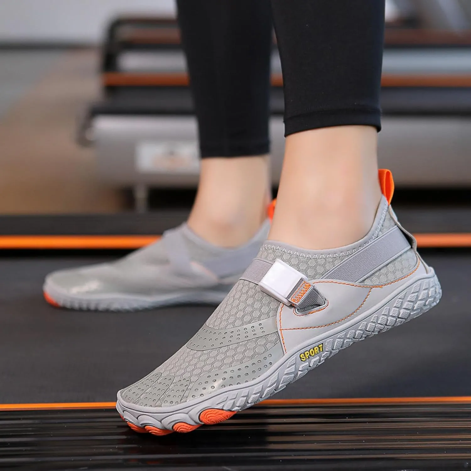 Outdoor Jogging Sneakers for Men Casual Sneaker Mesh Breathable Walking Shoe Arch Support Sports Shoes for Men