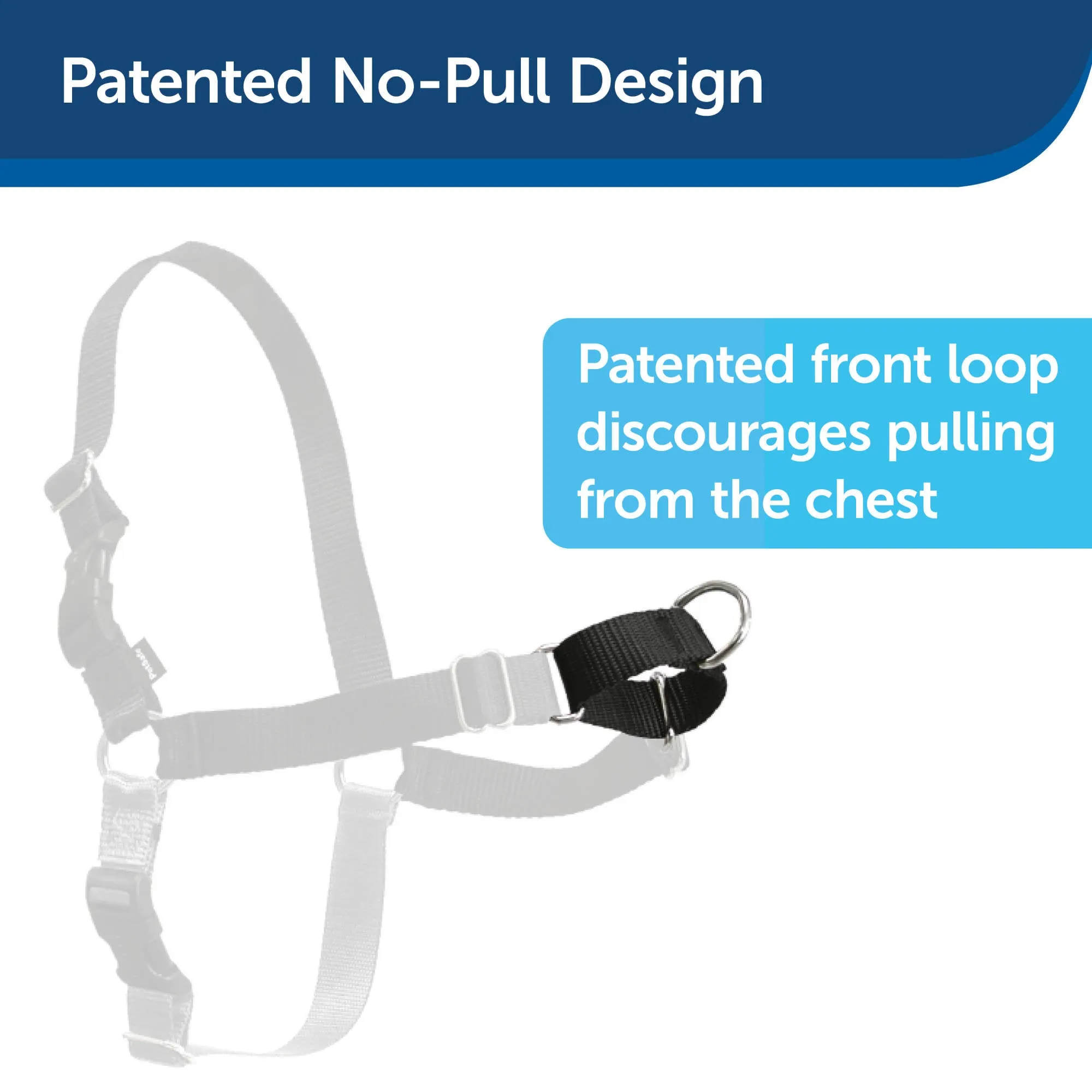 PetSafe Easy Walk Dog Harness - No Pull Dog Harness - Red