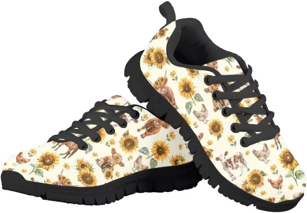 Pinupub Boys Girls Sports Shoes Breathable Non Slip Running Walking Tennis Fashion Sneakers for Kids