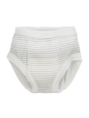 Potty Training Pants - Gray Ombre Stripe