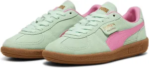PUMA Kids Palermo Sneakers for Kids  Leather and Suede Upper  T-Toe Construction  Rubber Outsole