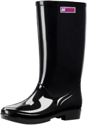 Rain Boots Women's Mid Calf Rain Boots Waterproof Garden Shoes Outdoor Work Boot for Hunting Farming Work Boots