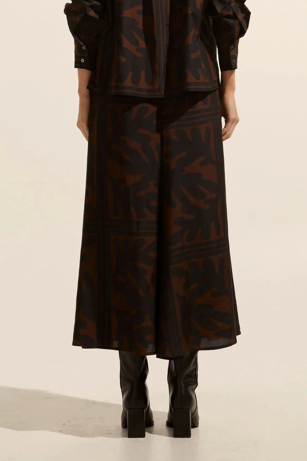 Recite Skirt | Choc Frond