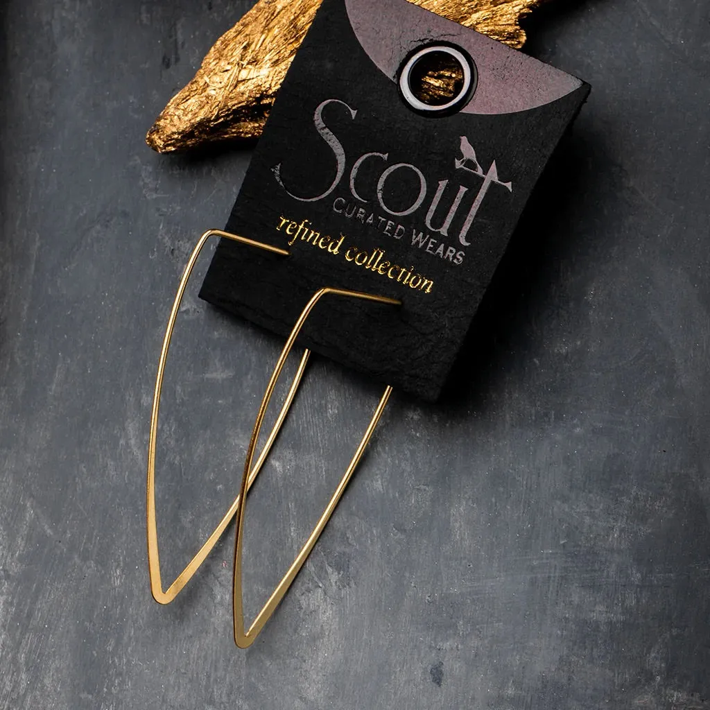 Refined Earring - Galaxy Triangle