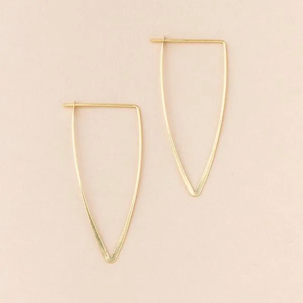 Refined Earring - Galaxy Triangle