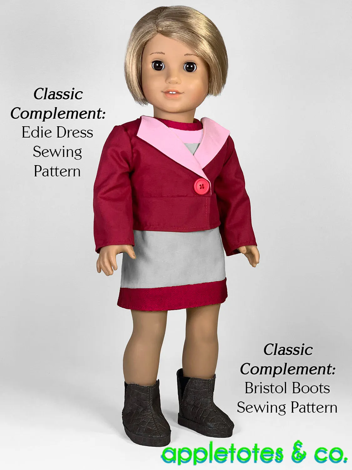 Rochelle Top 18 Inch Doll Sewing Pattern