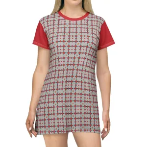 Rock that Red Shirt Dress with Bold Red Pattern