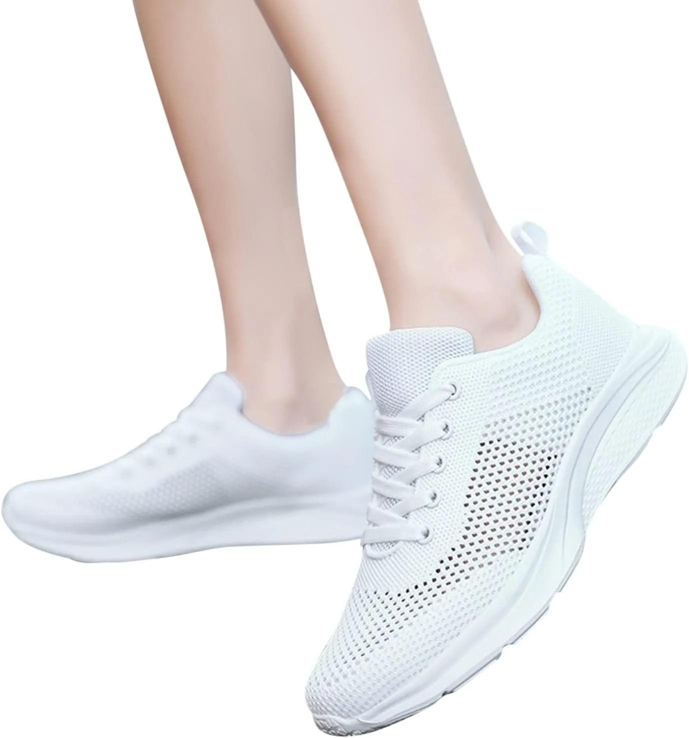 Running Shoes Lightweight Tennis Shoes Non Slip Gym Lace Up Mens Running Shoes Breathable Men's Casual Shoes Fashion Sneakers 2025 Platform Tennis Shoe Cross Trainer Shoe