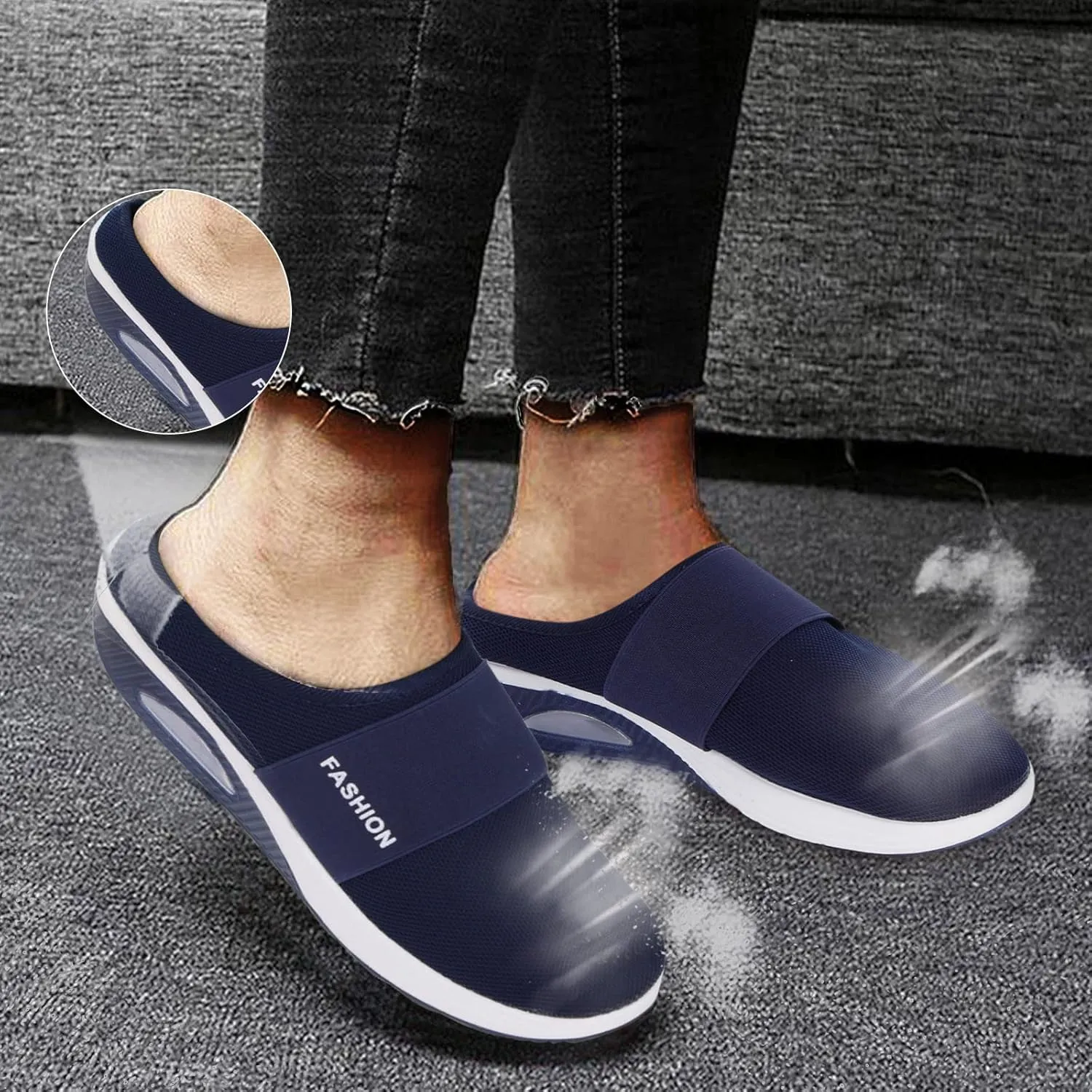 Running Shoes Women Sneakers Tennis Workout Walking Gym Lightweight Slip On Walking Shoes for Women Shoes for Womens Fashion Fall Loafers Leather Slip On Sneakers for Women