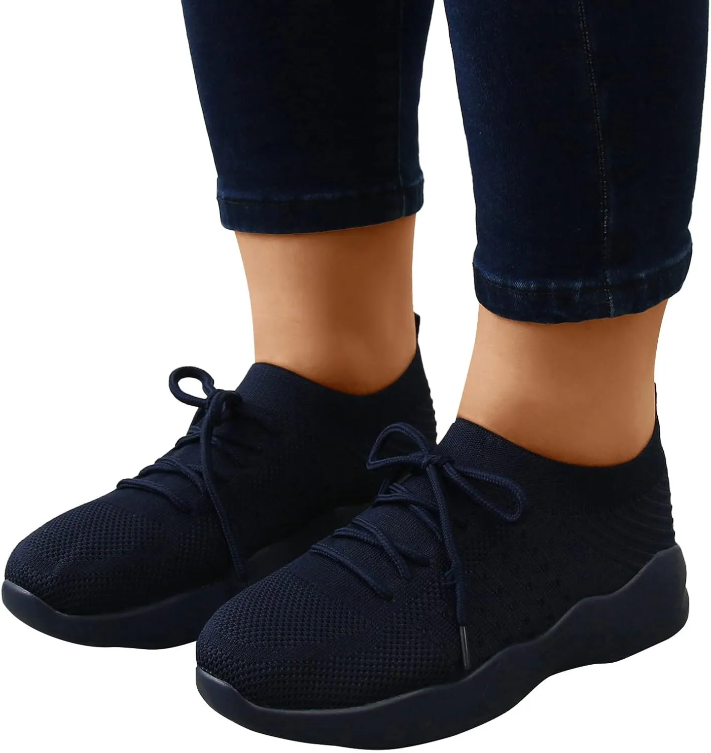 Running Shoes Women Sneakers Tennis Workout Walking Gym Lightweight Slip On Walking Shoes for Women Shoes for Womens Fashion Fall Loafers Leather Slip On Sneakers for Women