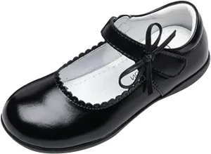 School Girls Fashion Loafers Student Single Shoes Children Performance Princess Dancing Buckle Shoes 7 Years