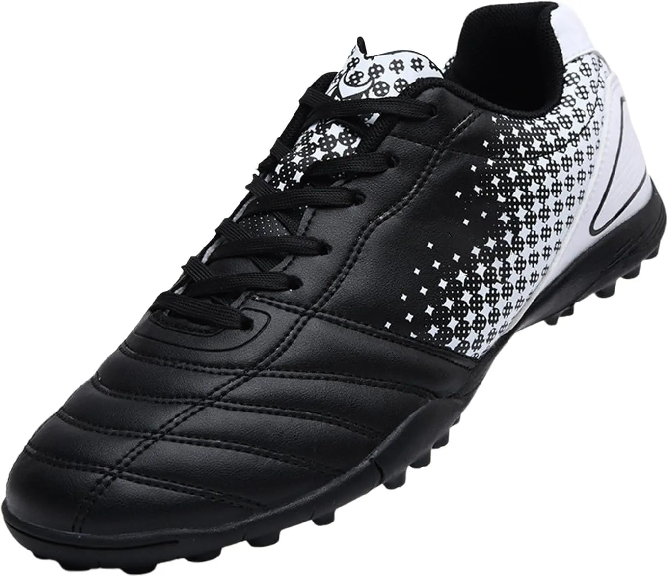 School Shoes for Girls Kids Youth Football Cleats Training Shoes Boys Girls Soccer Cleats Lace Up Cleats(Little Kid/Big