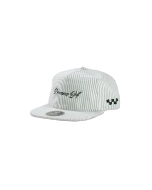 Seersucker Hat - Green