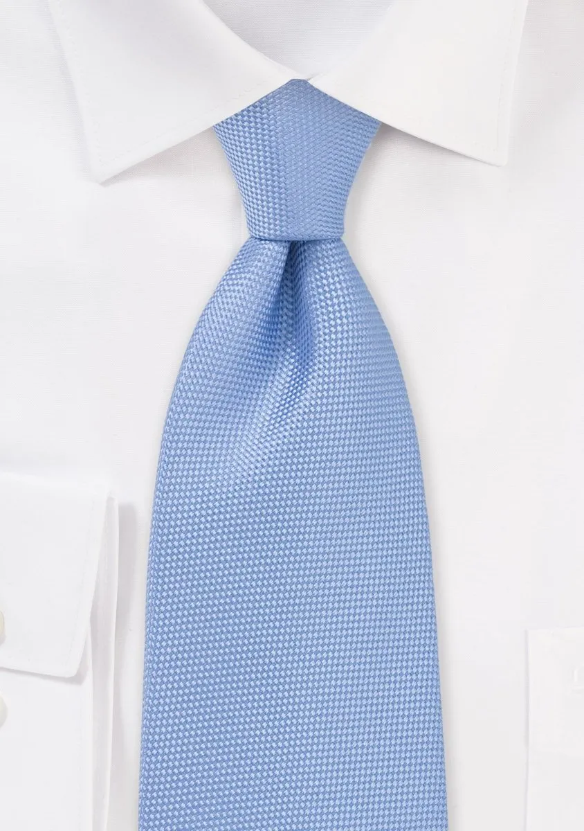 Sky Blue MicroTexture Necktie