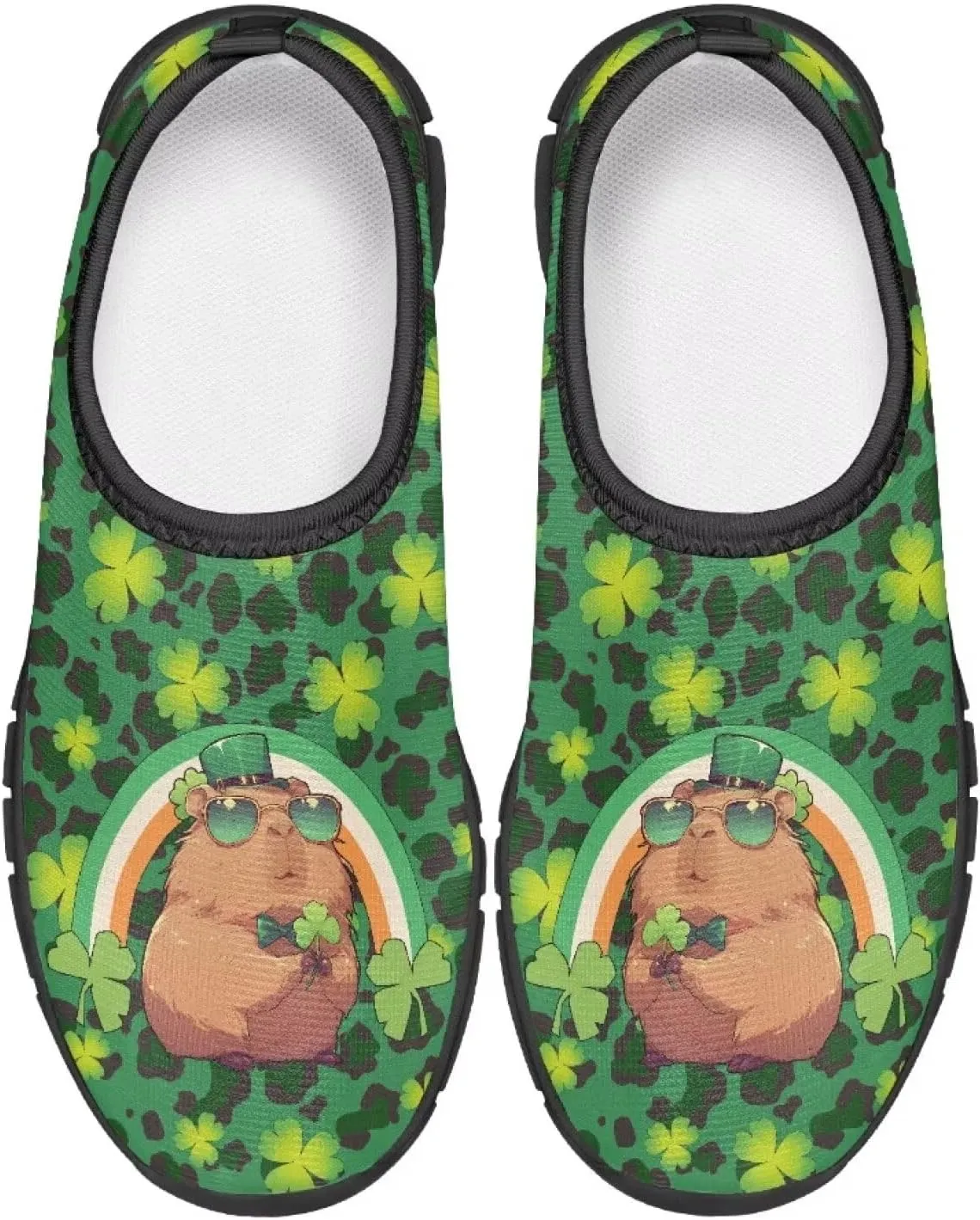St. Patrick's Day Shoes Boys Slip On Tennis Shoes Kids Running Shoes