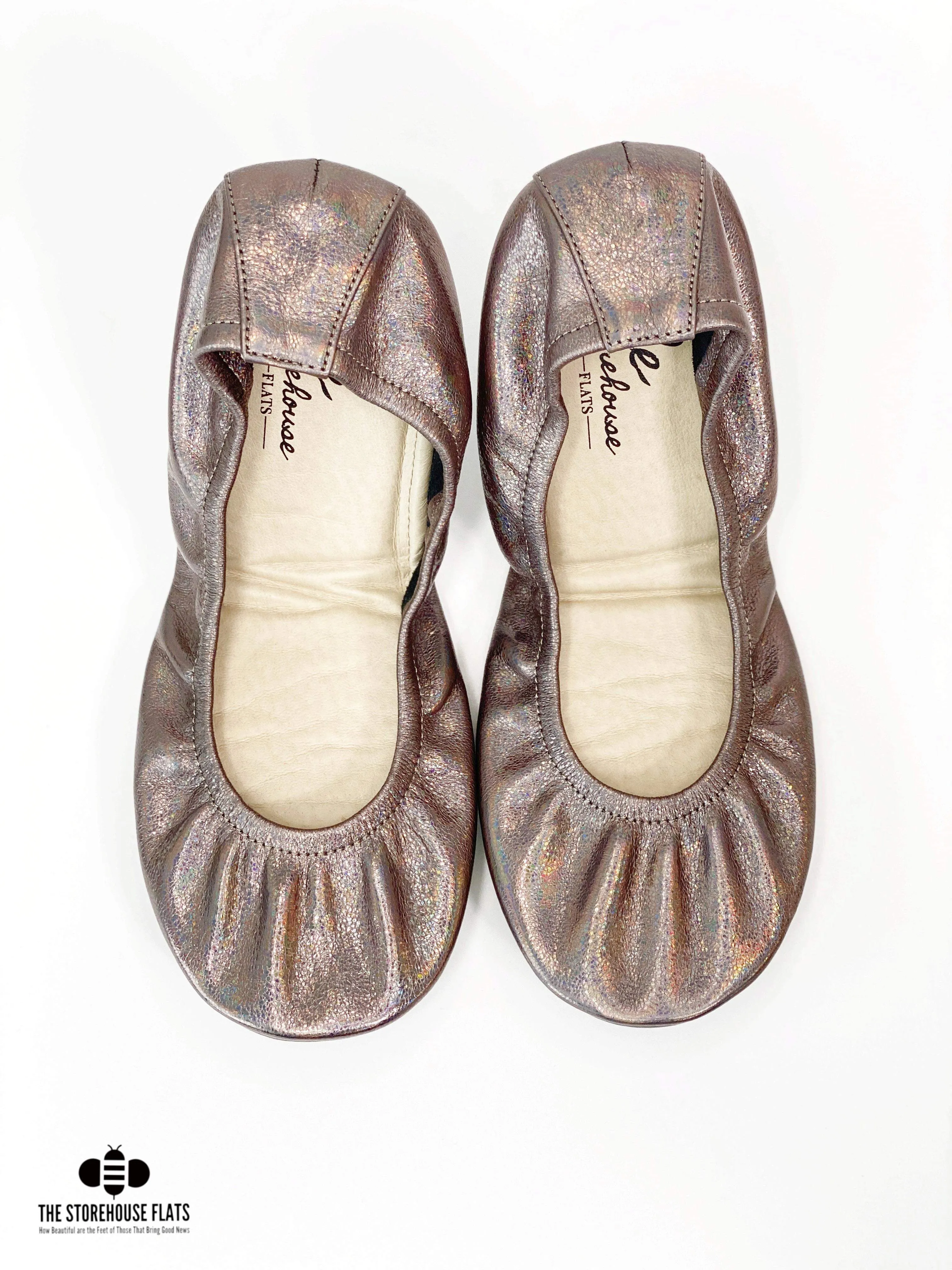 Storehouse Flats Geaux Gunmetal Rainbow