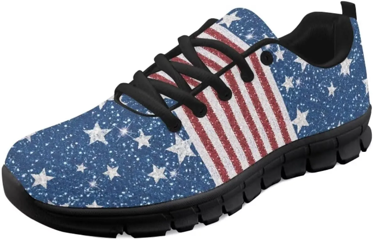 SYtrade Sneakers for Women Tennis Shoes Breathable Lightweight Walking Shoes Black Sole