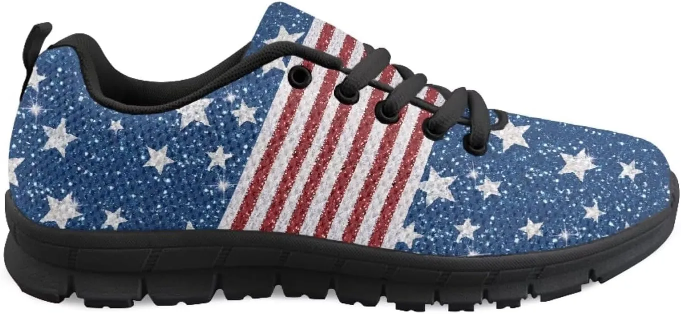 SYtrade Sneakers for Women Tennis Shoes Breathable Lightweight Walking Shoes Black Sole