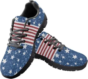 SYtrade Sneakers for Women Tennis Shoes Breathable Lightweight Walking Shoes Black Sole