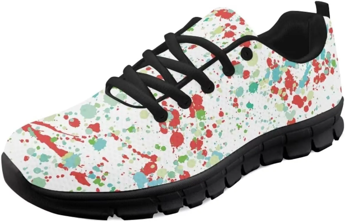 SYtrade Womens Slip On Running Shoes Lace-up Athletic Tennis Sneaker