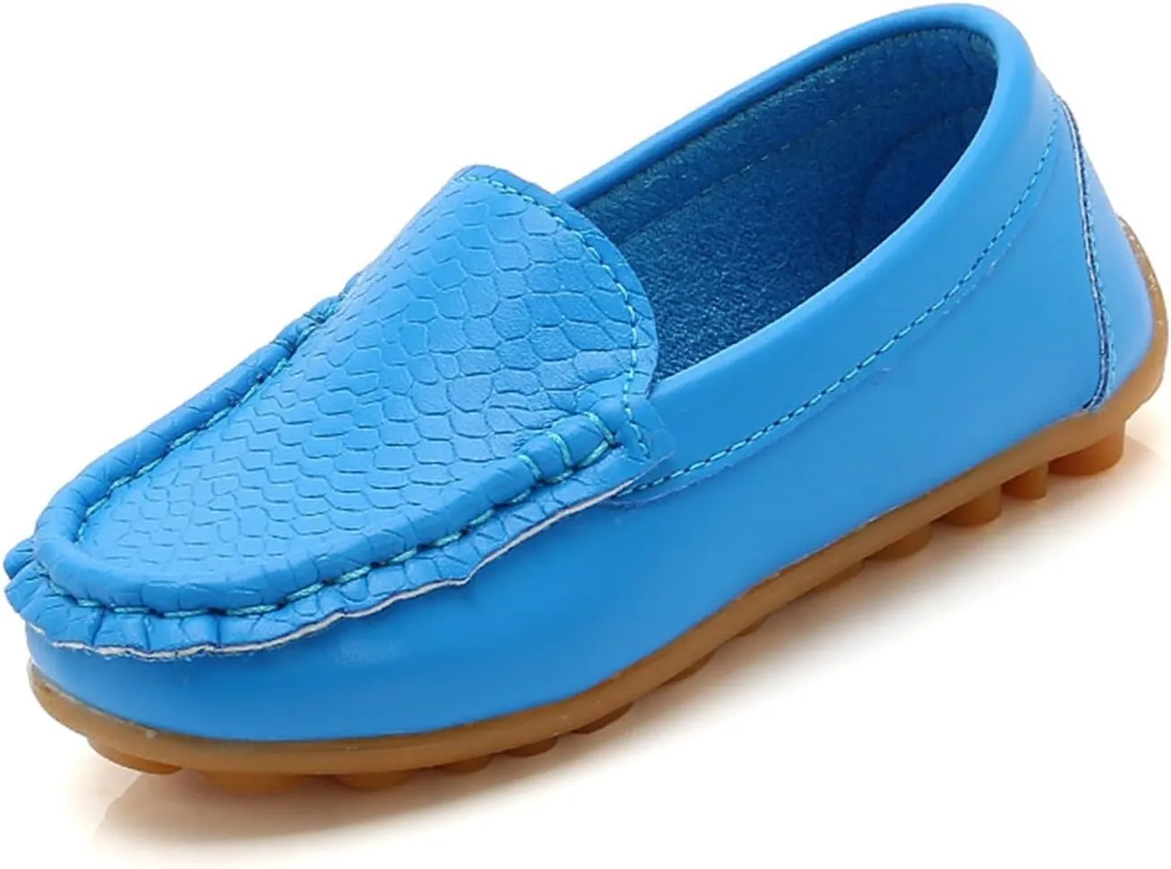 Toddler Boys Girls Summer Loafer Sneaker Sole Rubber Non Slip Leather Ankle Sport Shoes Walking Running Casual Shoes