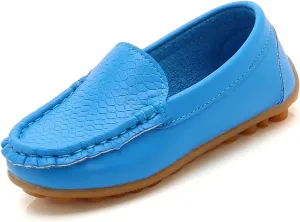 Toddler Boys Girls Summer Loafer Sneaker Sole Rubber Non Slip Leather Ankle Sport Shoes Walking Running Casual Shoes