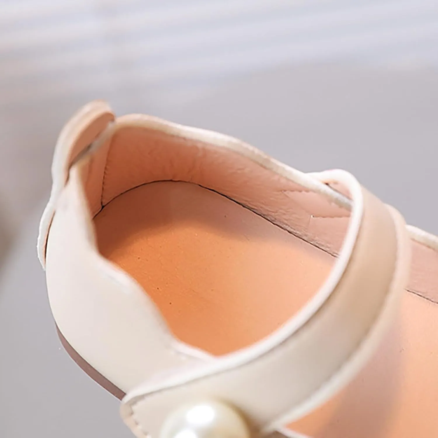 Toddler Flower Girls Dress Shoes, Mary Jane Ballet Flats for Party School Wedding Low Heels Shoes