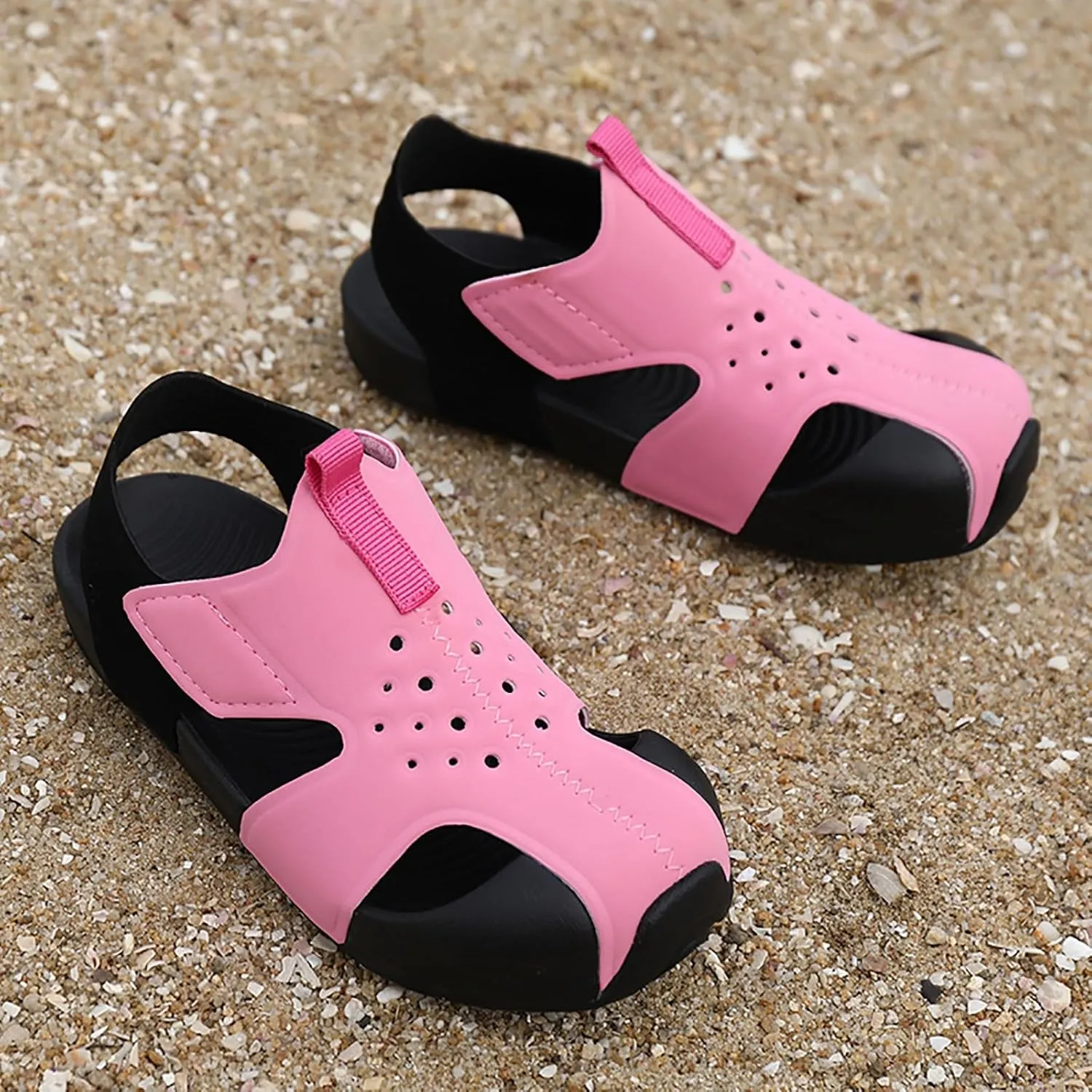 Toddler Water Shoes Barefoot Water Shoes for Kids Baby Wide Socks with Arch Support Breathable Girls Sneakers Size 13