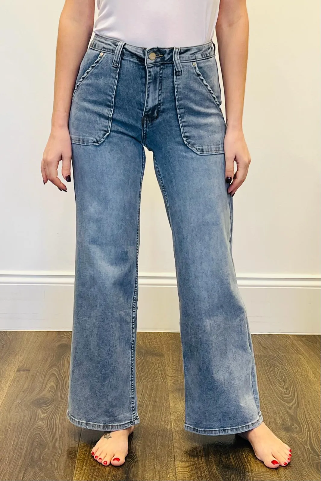Toxik 3 Flare Jeans