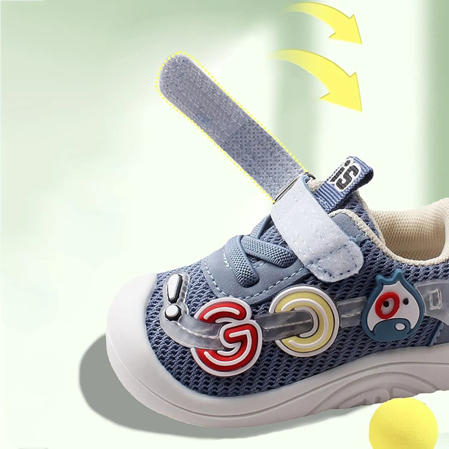 Unisex Baby Shoes Boys Girls Infant Sneakers Non-Slip Soft Rubber Sole Toddler Lightweight First Walking Shoes
