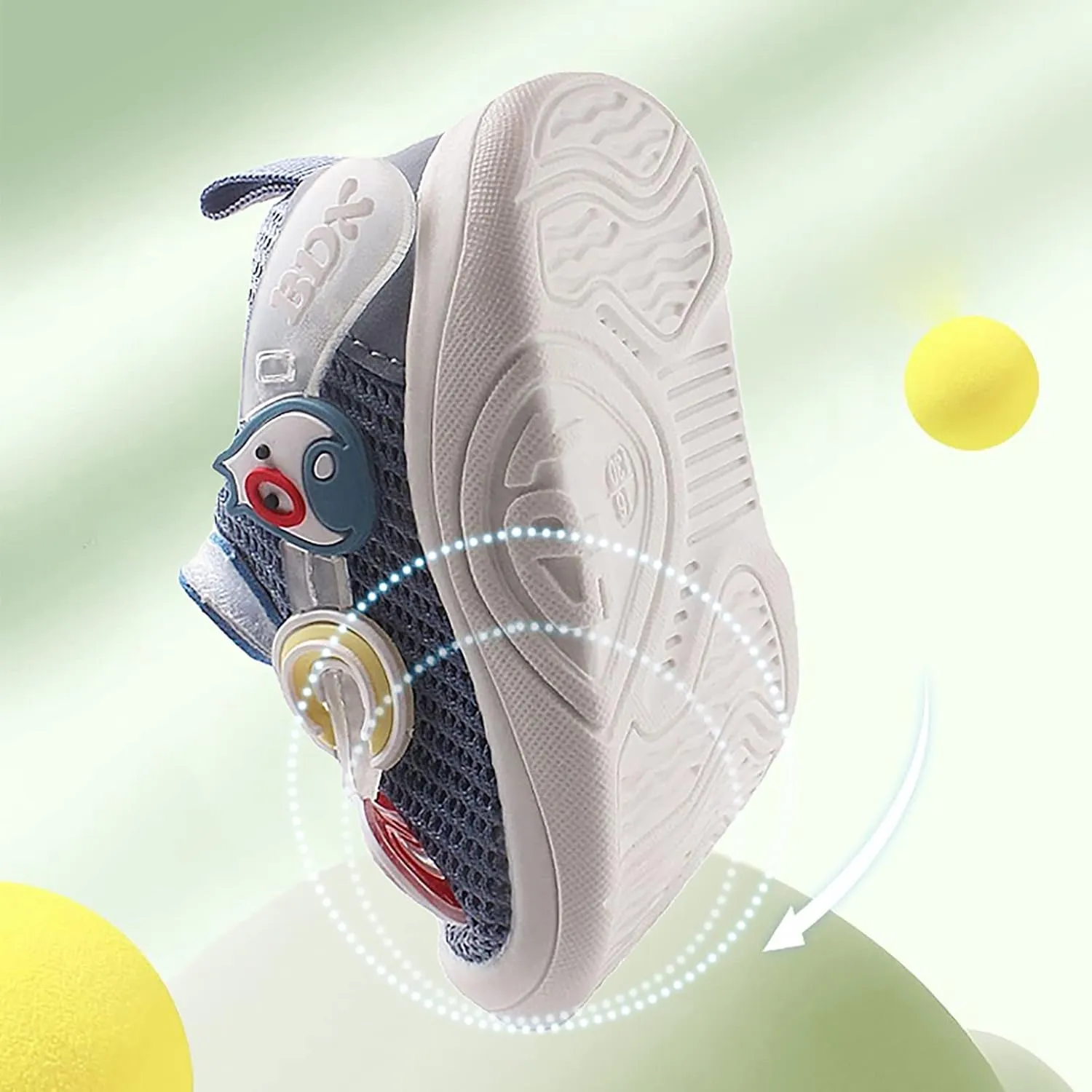 Unisex Baby Shoes Boys Girls Infant Sneakers Non-Slip Soft Rubber Sole Toddler Lightweight First Walking Shoes