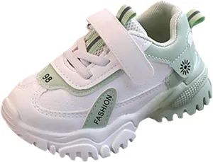 Unisex-Child Lightweight Breathable Athletic Running Sneakers for Kids Boys Girls Lace-up Anti-Slip Sport Shoes
