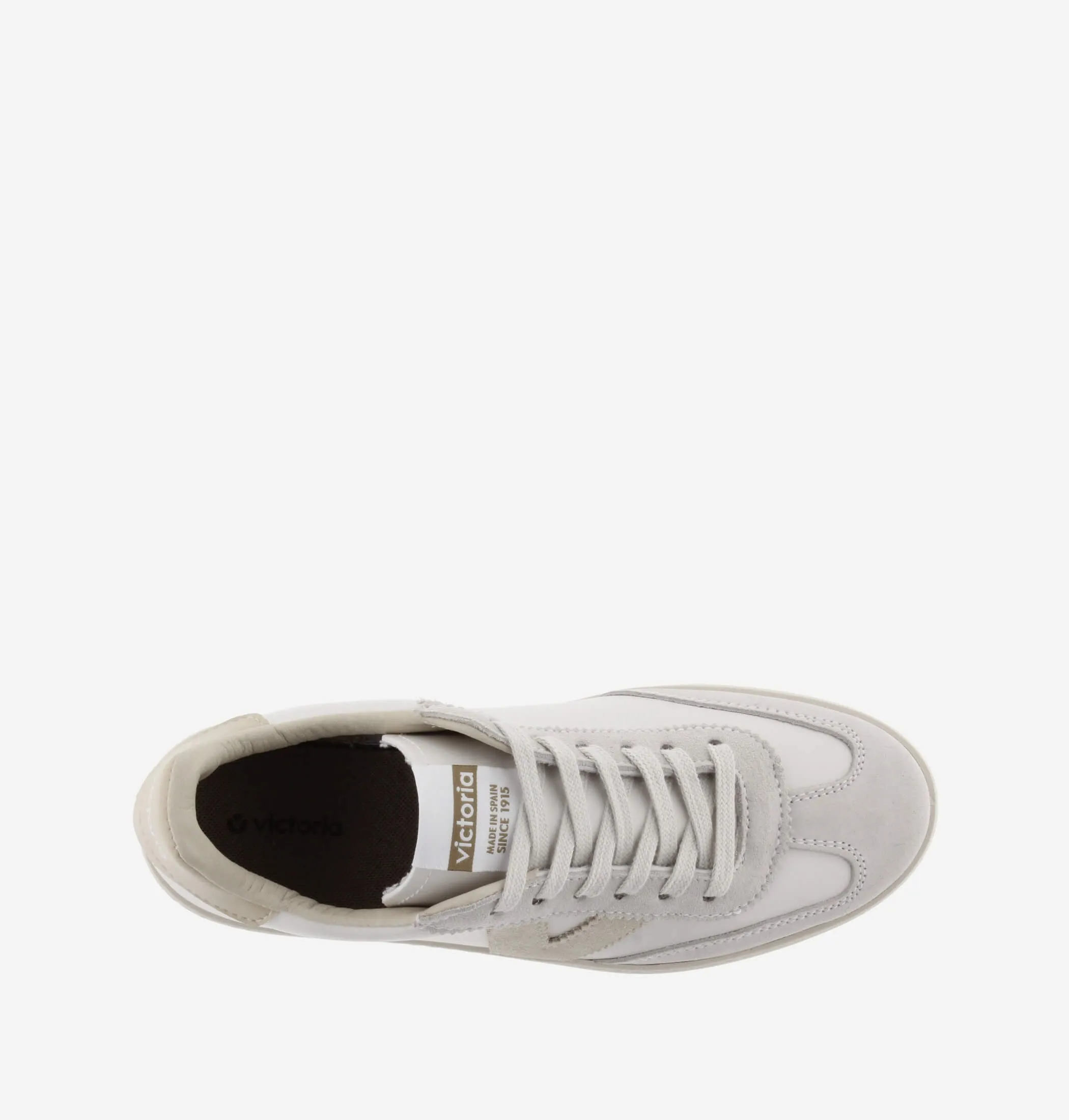 Victoria Berlin Off White Sneakers - Grey/Beige