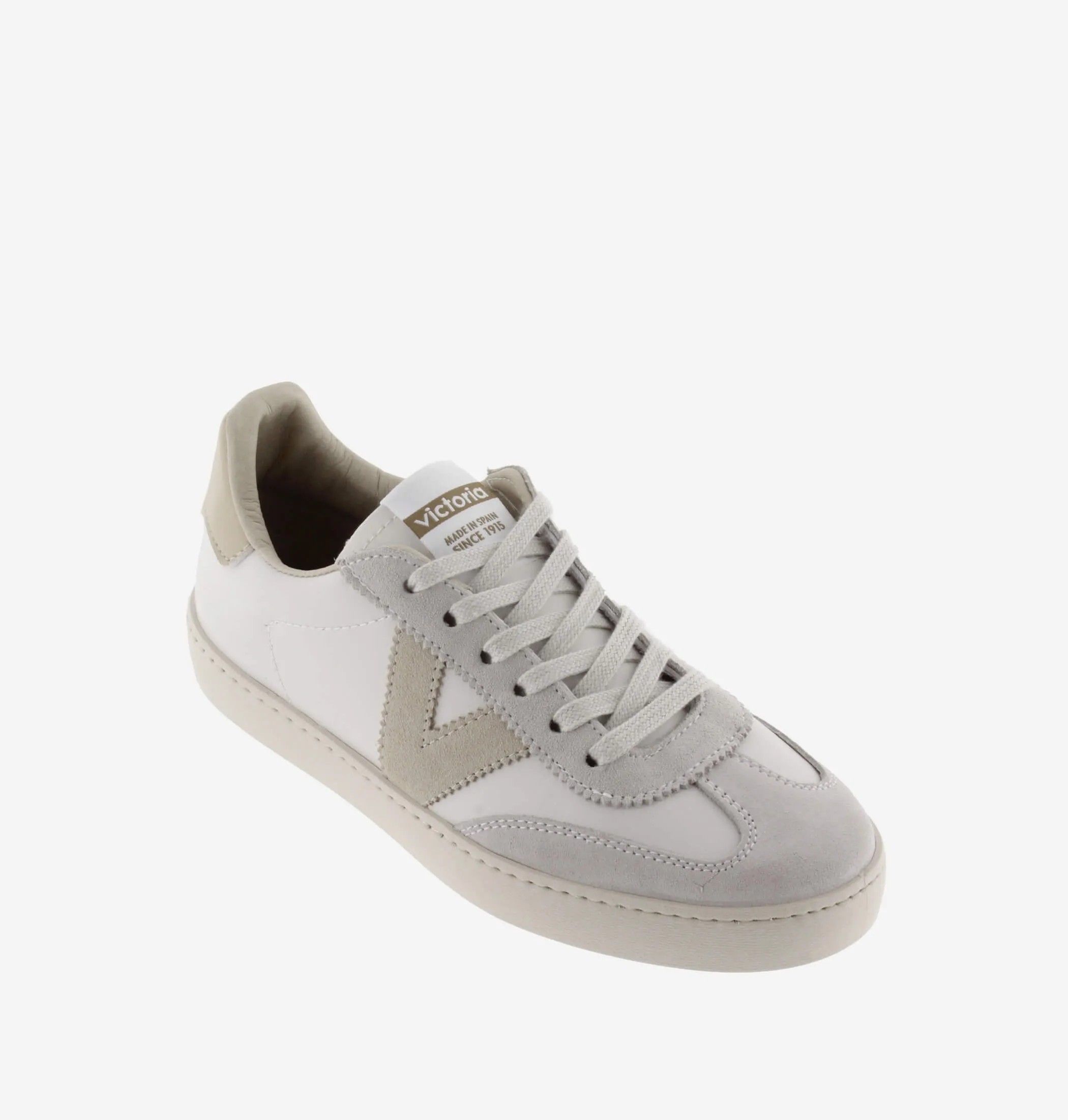 Victoria Berlin Off White Sneakers - Grey/Beige