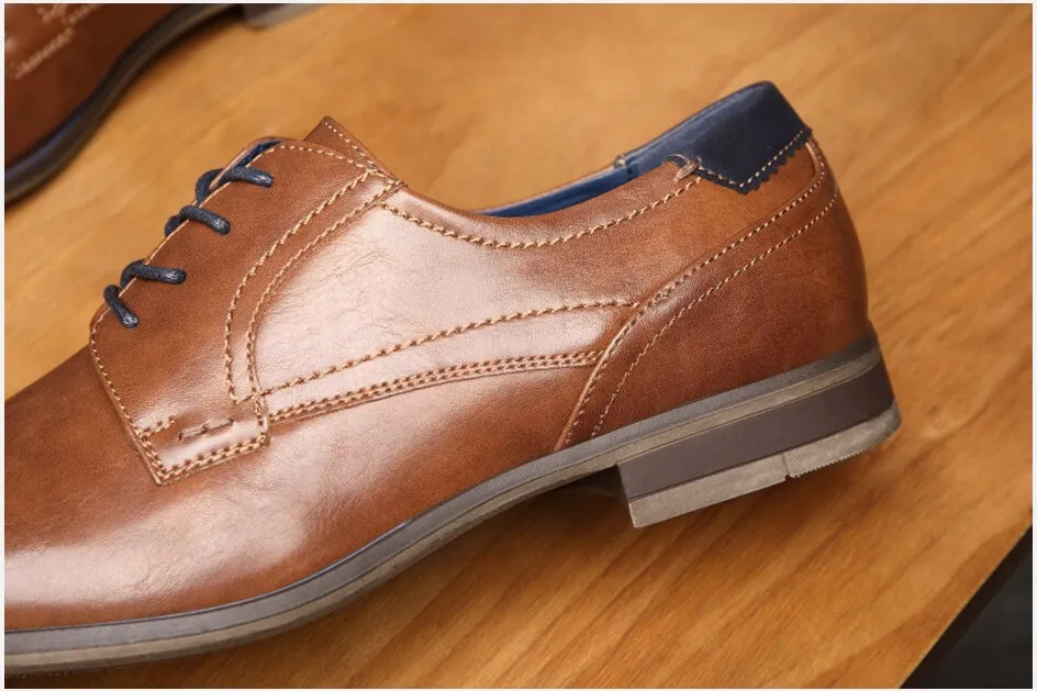 West Louis Brand Classic Business-Men Elegant Shoes