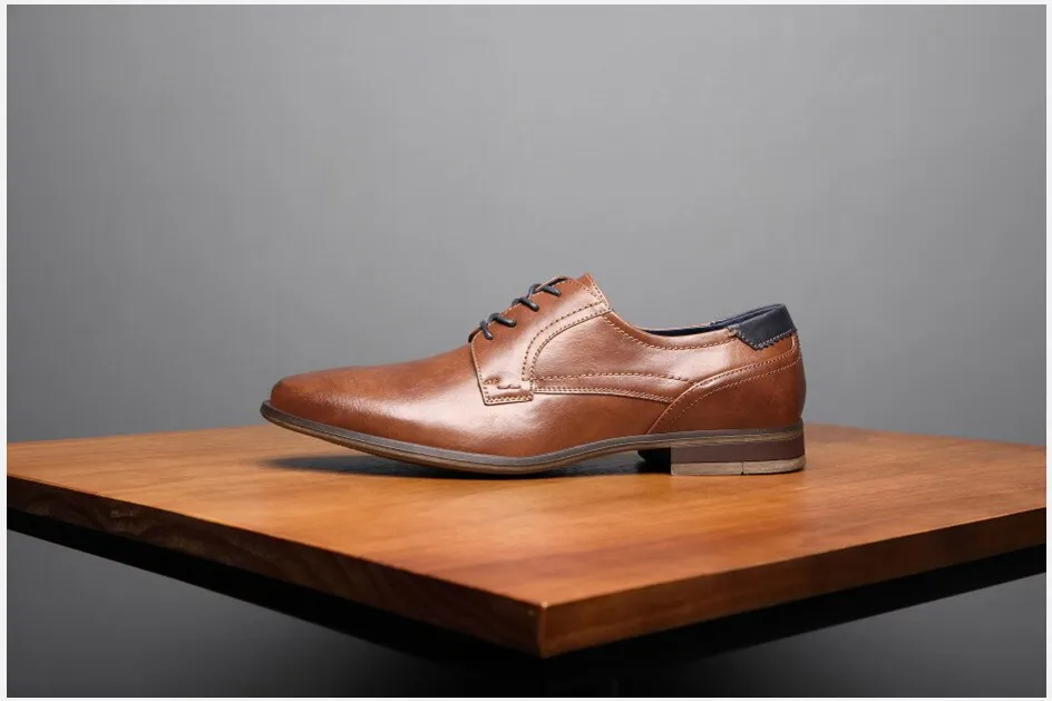 West Louis Brand Classic Business-Men Elegant Shoes