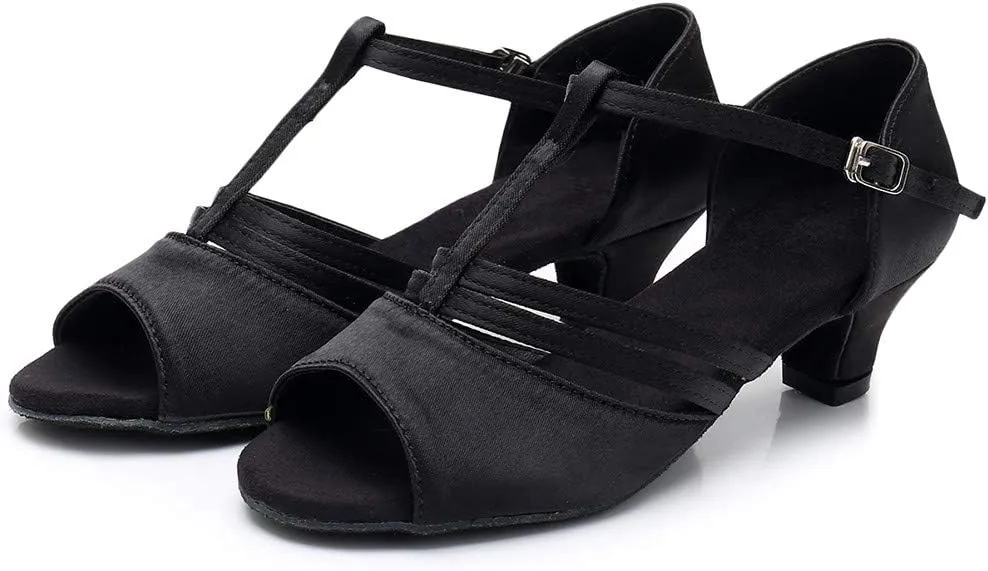 Women Fashion Dancing Prom Ballroom Latin Dance Shoes Sandals Sandals for Women Dressy Size 11