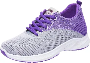 Women's Minimalist Walking Shoes Wide Toe Lace Up Non Slip Work Shoes Women Lightweight Dressy Casual Shoes Fashion Sneakers 2025 White Tennis Shoe Cross Trainer Shoe