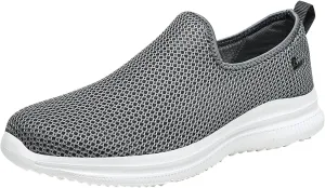 Womens Slip On Walking Shoes Lightweight Breathable Non Slip Non Slip Work Shoes Women Casual Women's Casual Shoes Waterproof Sneakers Tennis Shoe Cross Trainer Shoe