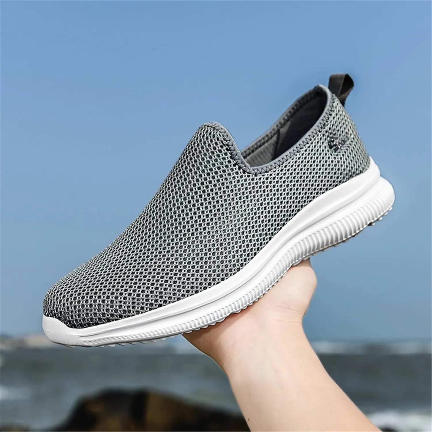 Womens Slip On Walking Shoes Lightweight Breathable Non Slip Non Slip Work Shoes Women Casual Women's Casual Shoes Waterproof Sneakers Tennis Shoe Cross Trainer Shoe